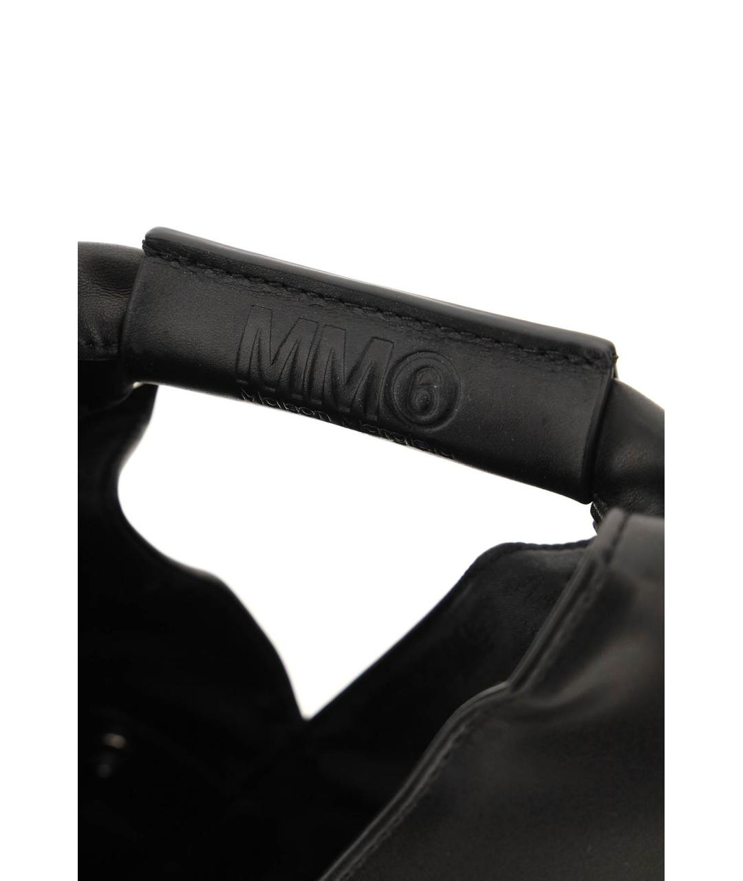 MM6 MAISON MARGIELA Черная сумка тоут, фото 4