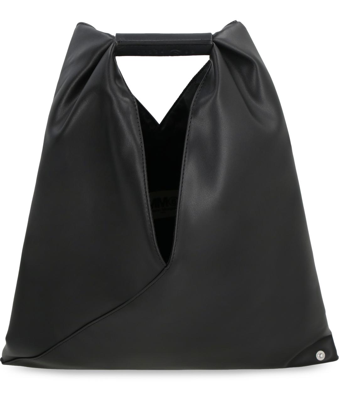 MM6 MAISON MARGIELA Черная сумка тоут, фото 5
