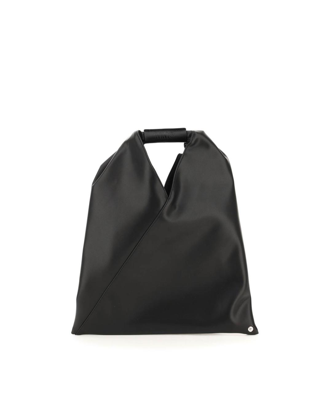 MM6 MAISON MARGIELA Черная сумка тоут, фото 2