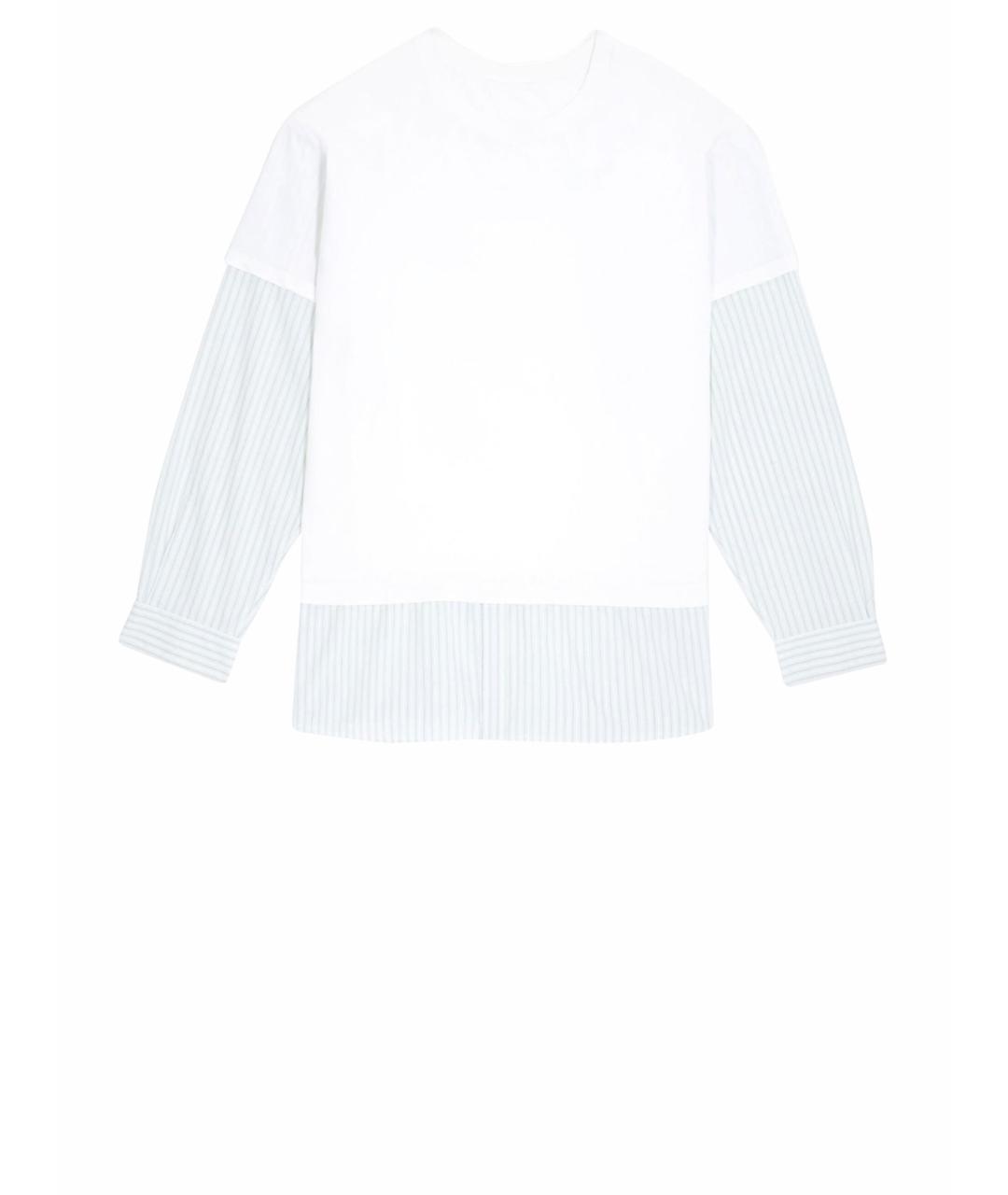 MAISON MARGIELA Белая хлопковая футболка, фото 1