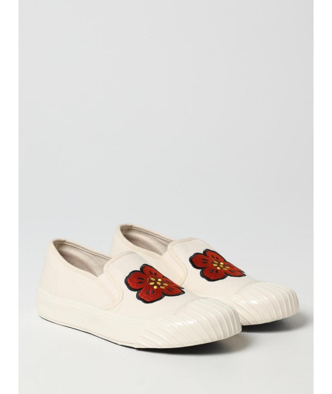 KENZO Белые слипоны, фото 2