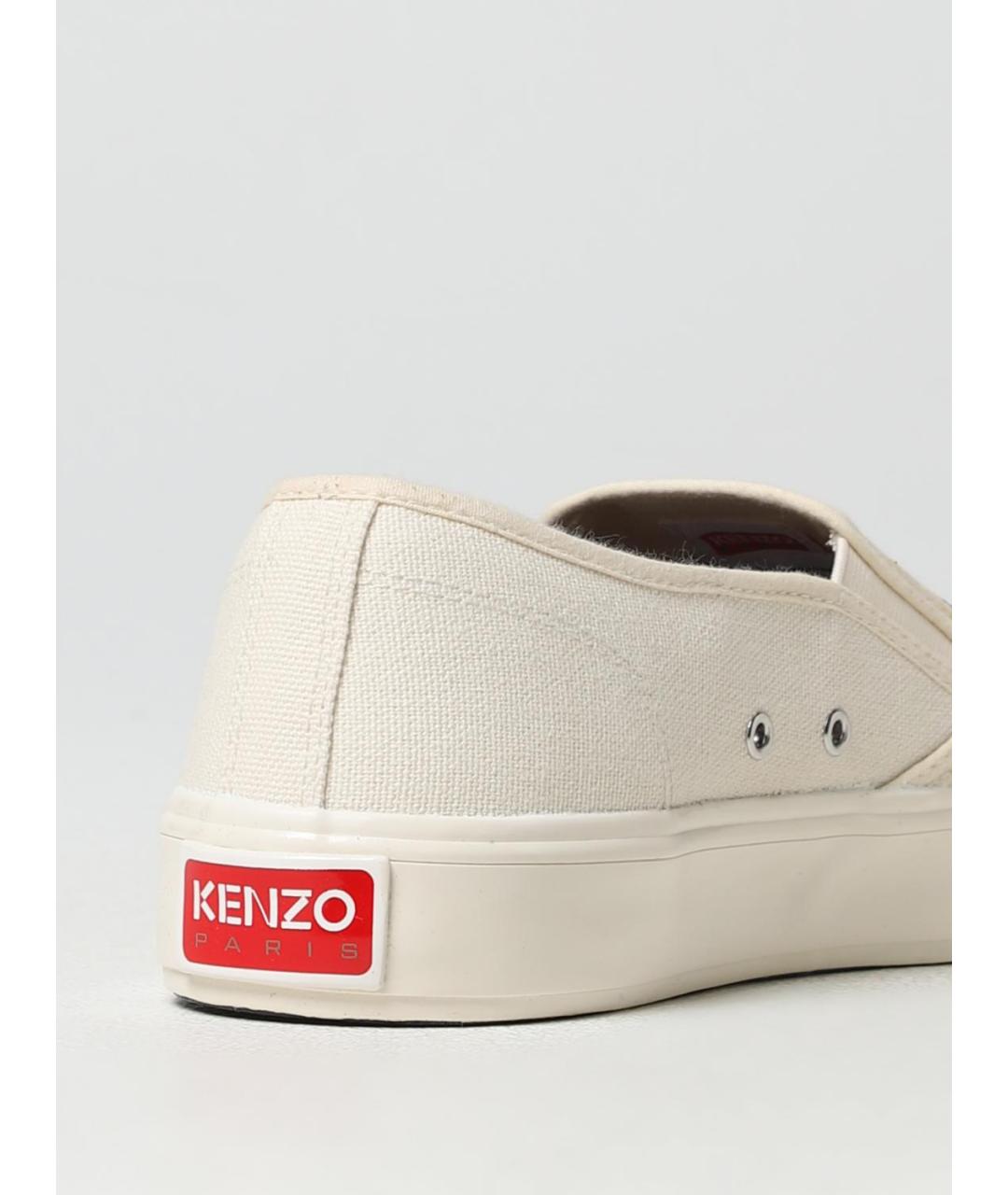 KENZO Белые слипоны, фото 3