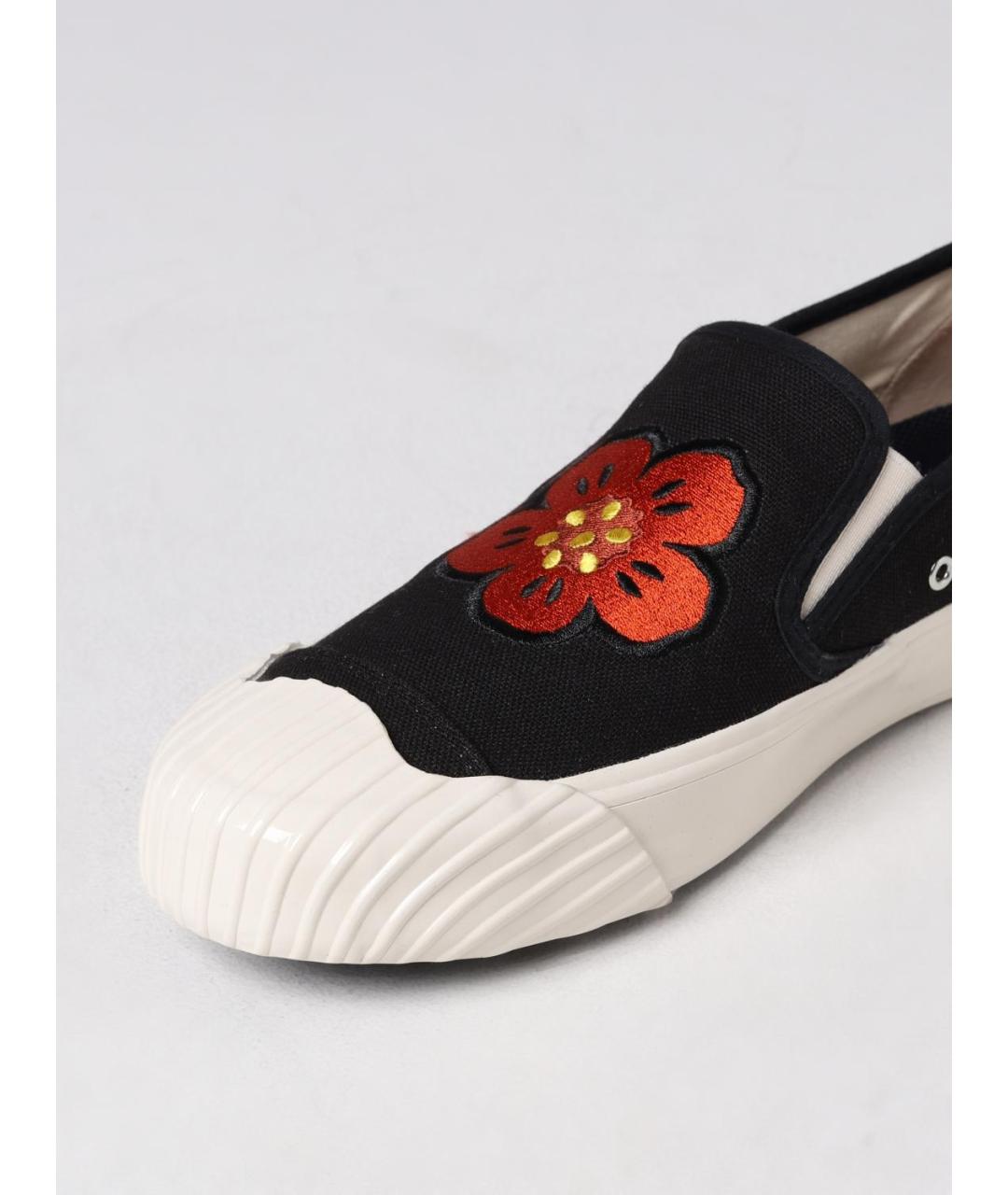 KENZO Черные слипоны, фото 4