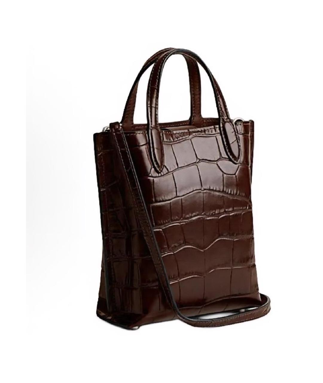 COACH Коричневая сумка тоут, фото 2