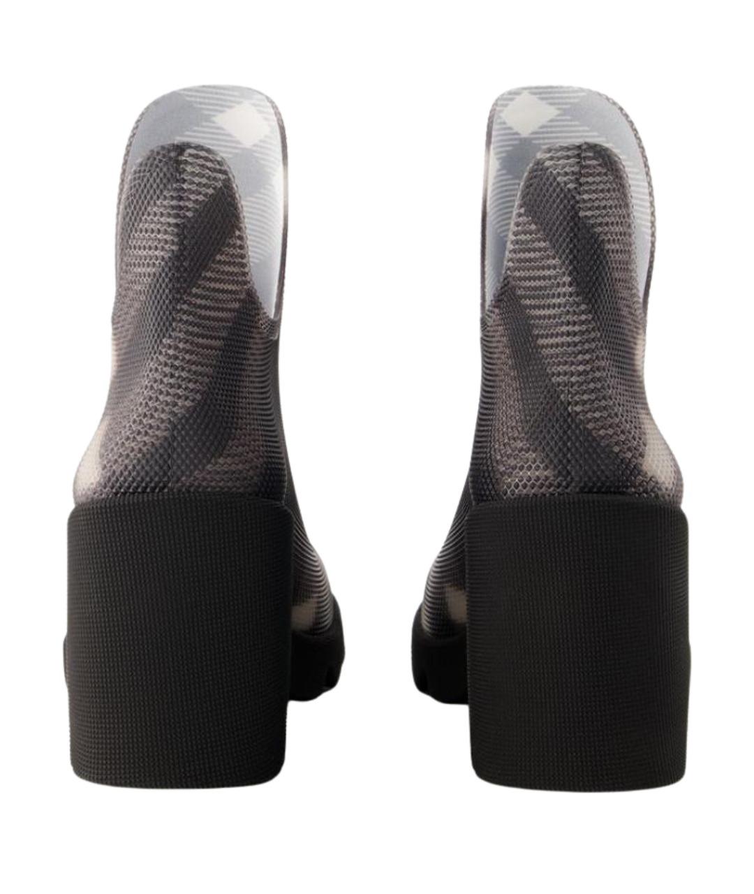 BURBERRY Черные ботинки, фото 3