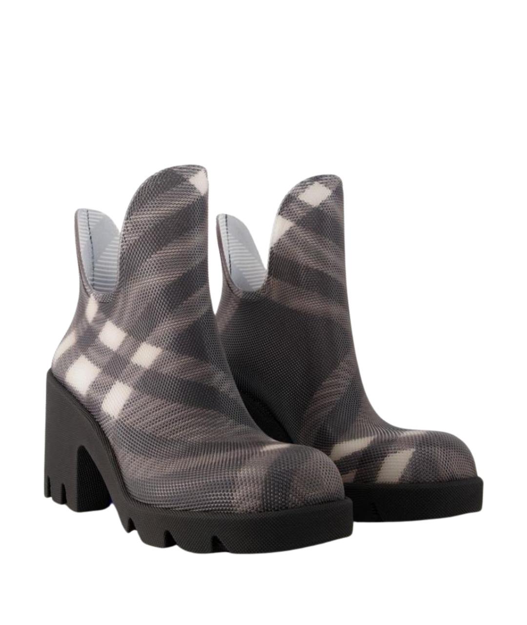 BURBERRY Черные ботинки, фото 2