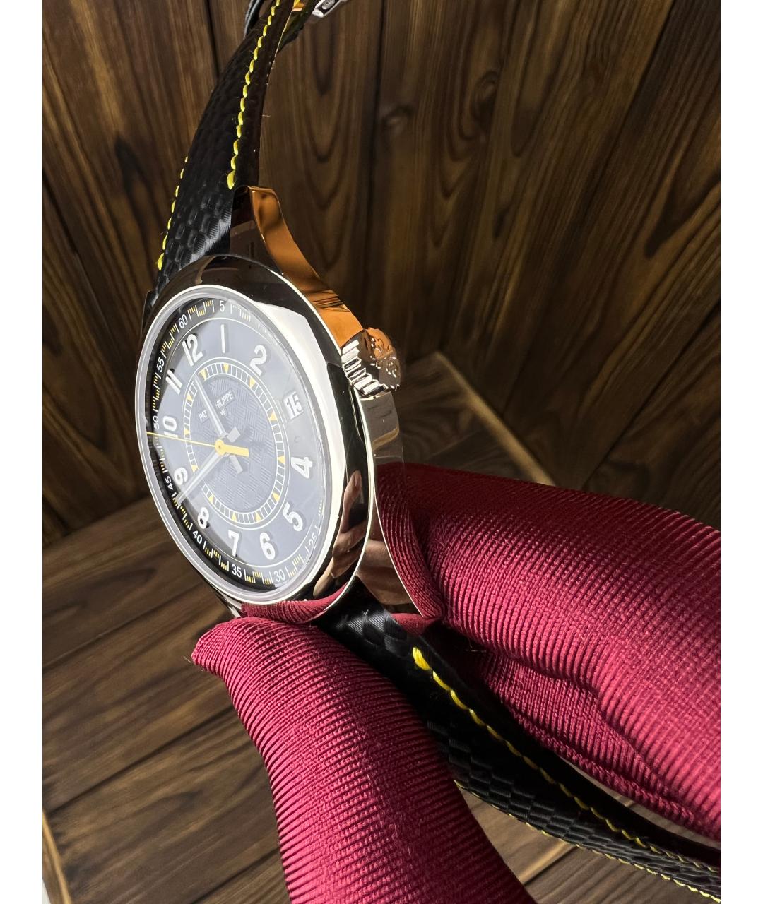 PATEK PHILIPPE Черные часы из белого золота, фото 5