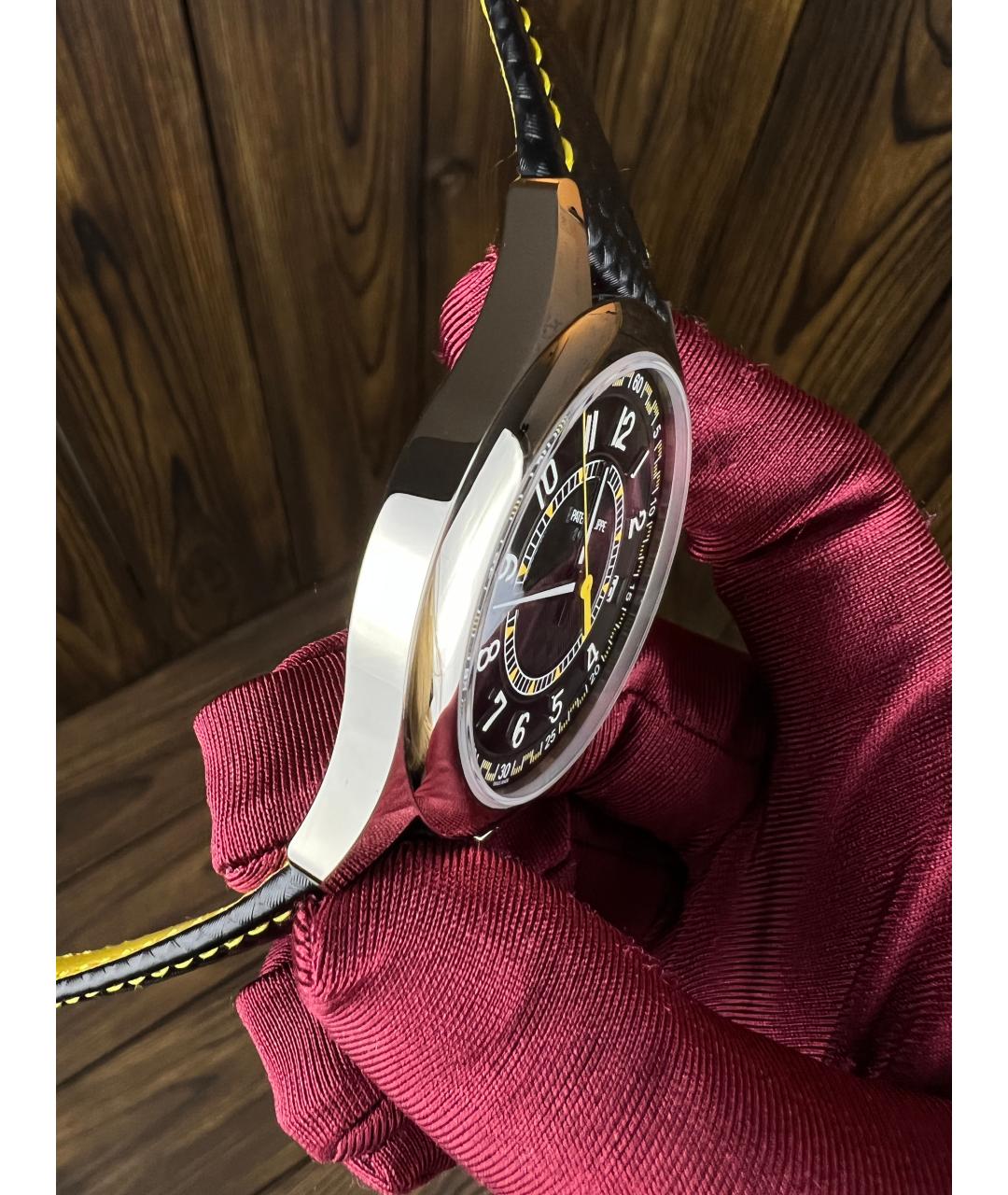 PATEK PHILIPPE Черные часы из белого золота, фото 6