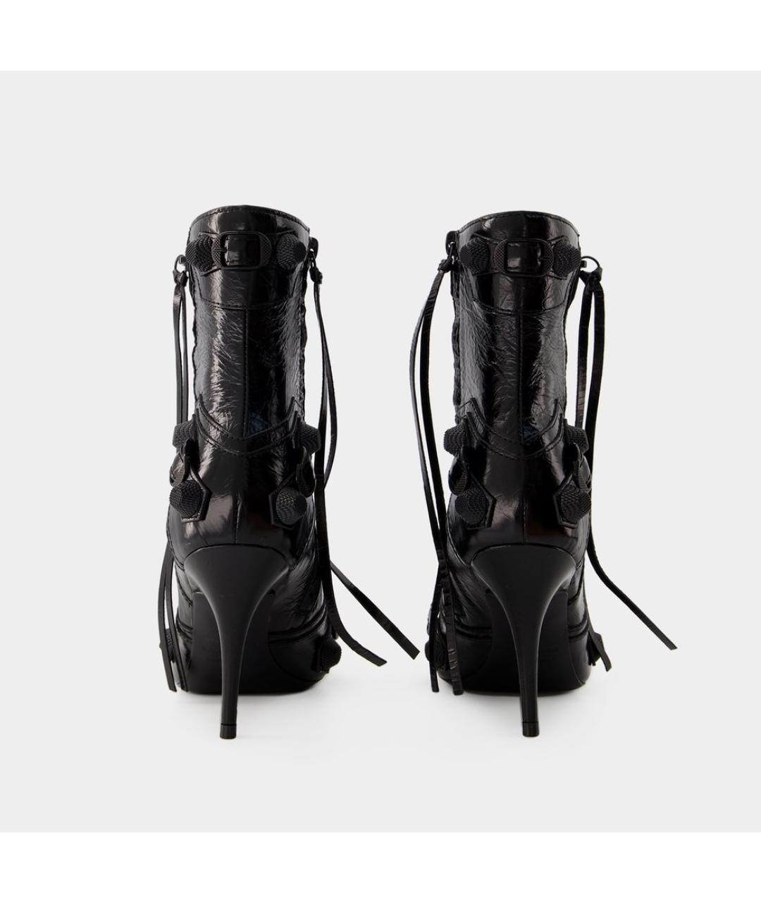 BALENCIAGA Черные ботинки, фото 3