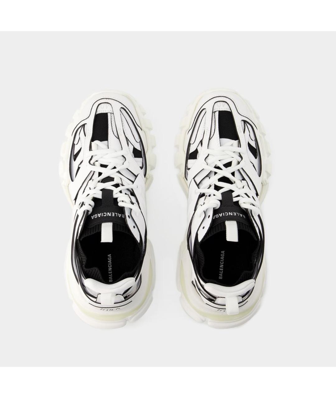 BALENCIAGA Белые синтетические кроссовки, фото 4