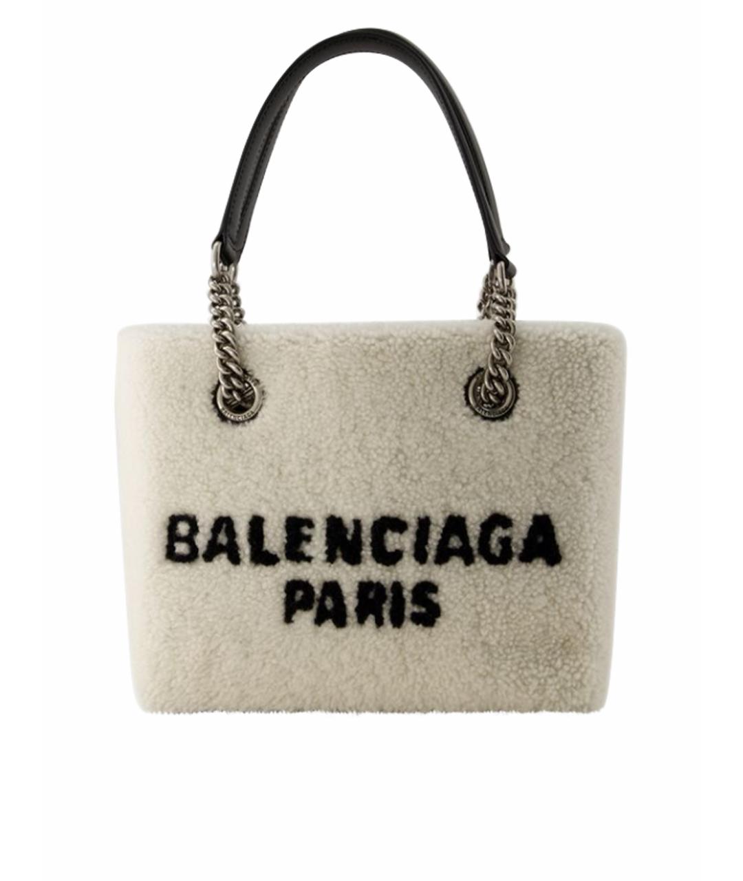 BALENCIAGA Бежевая сумка тоут, фото 1