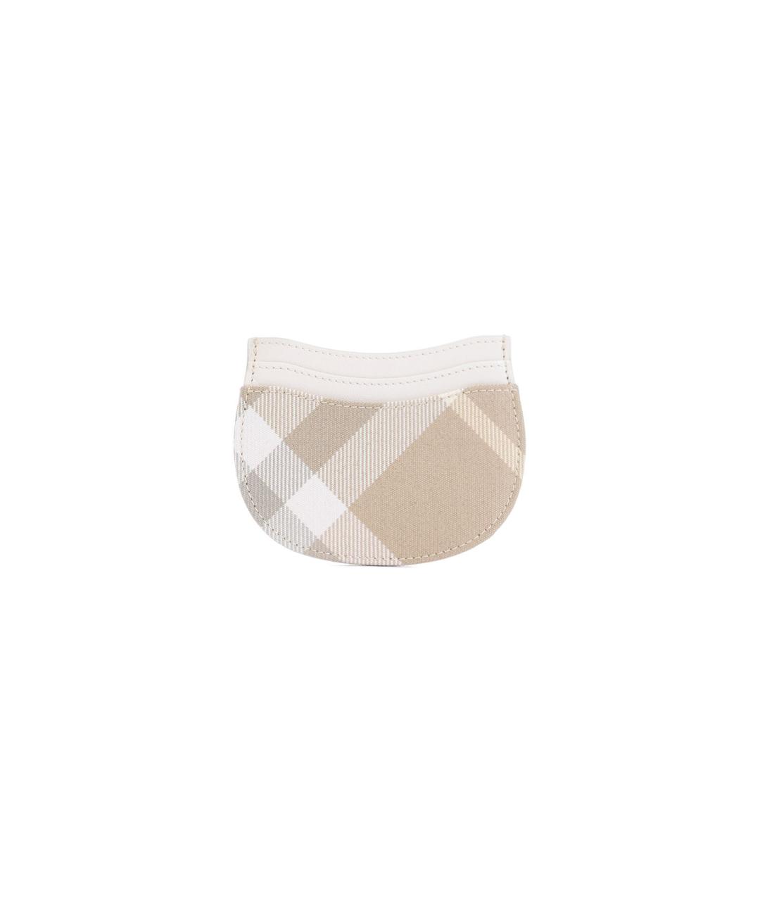 BURBERRY Бежевый кардхолдер, фото 1