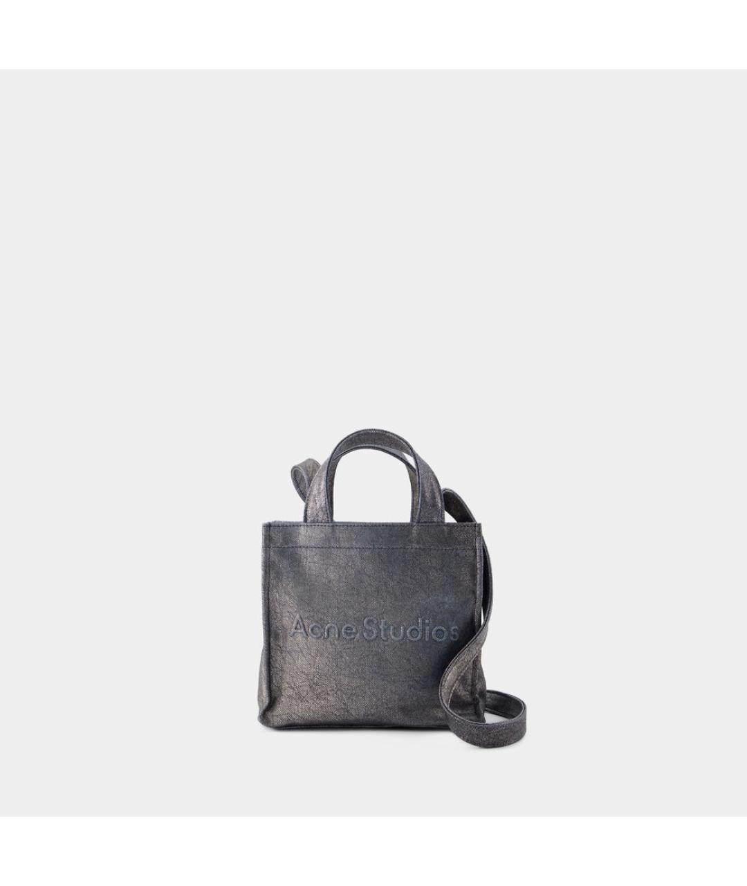 ACNE STUDIOS Мульти тканевая сумка тоут, фото 5