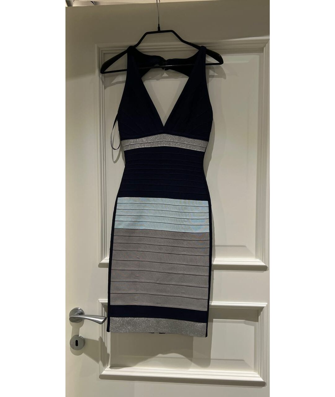 HERVE LEGER Мульти вечернее платье, фото 6