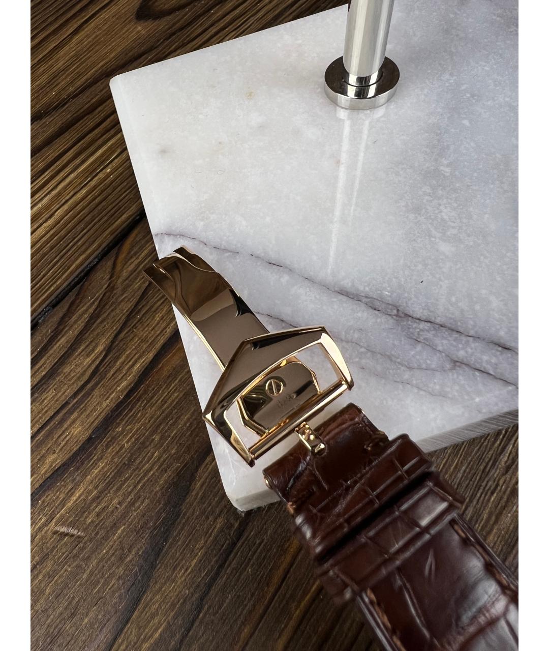 PATEK PHILIPPE Коричневые часы из розового золота, фото 9