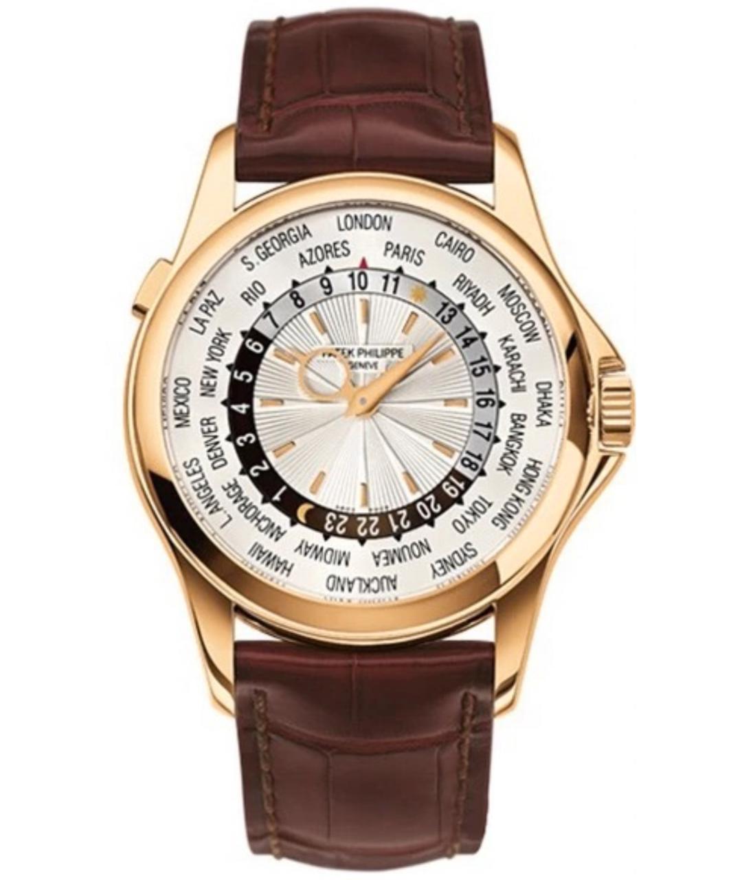 PATEK PHILIPPE Коричневые часы из розового золота, фото 10