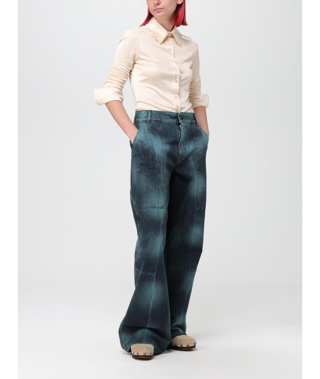 STELLA MCCARTNEY Мульти прямые джинсы, фото 3