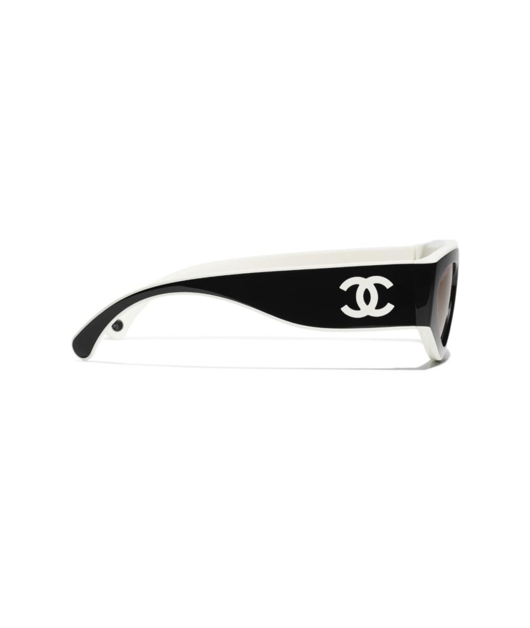 CHANEL Бежевые солнцезащитные очки, фото 8