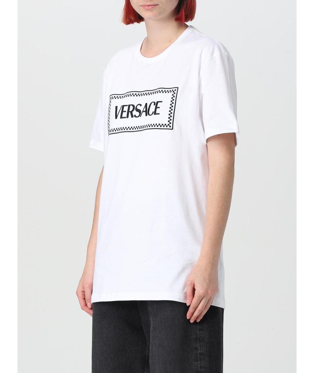 VERSACE Белая футболка, фото 5
