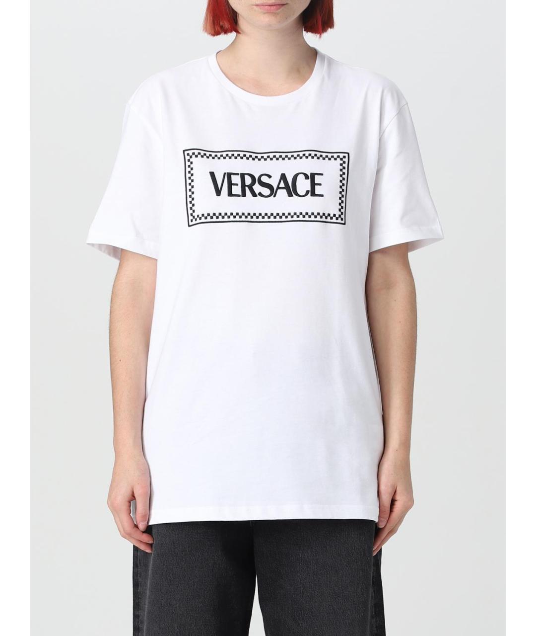 VERSACE Белая футболка, фото 2