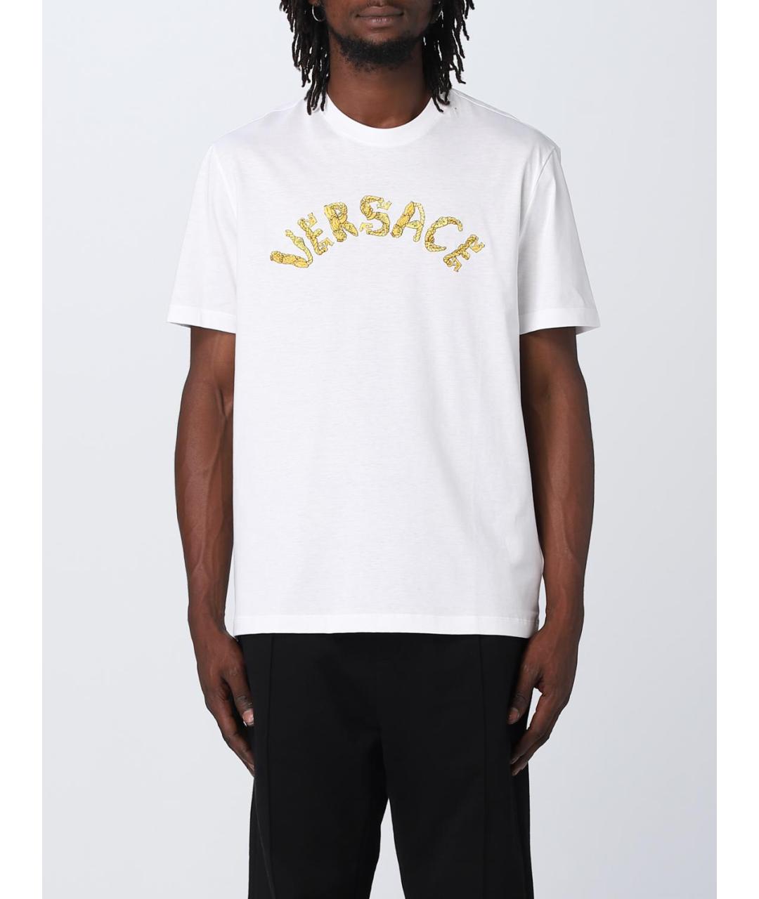 VERSACE Белая футболка, фото 2