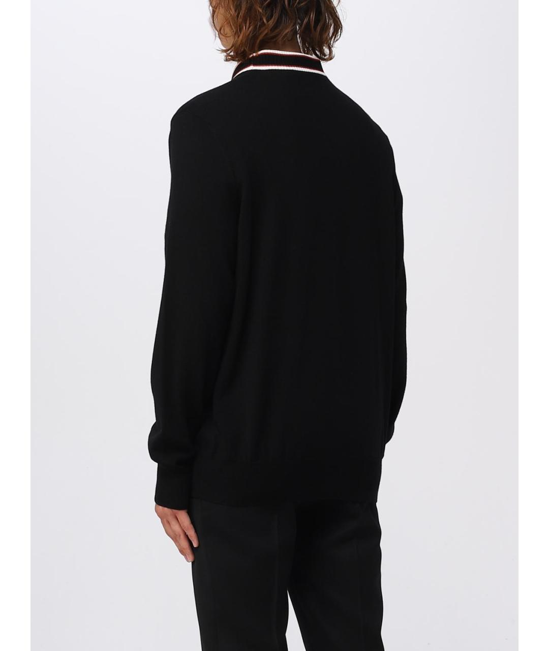 ALEXANDER MCQUEEN Черный кардиган, фото 4