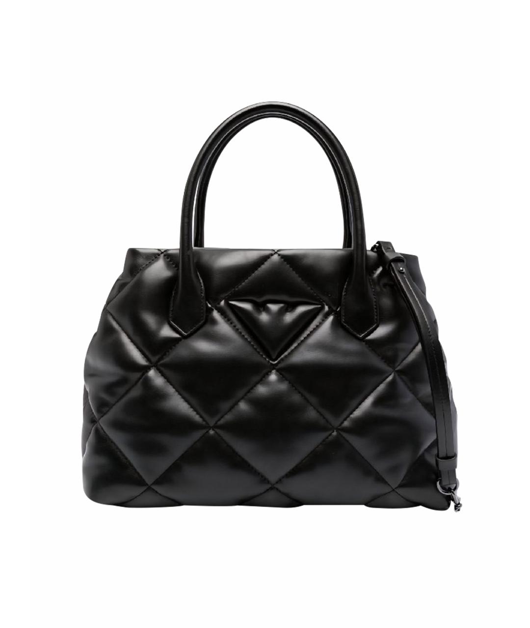 EMPORIO ARMANI Черная сумка тоут, фото 1