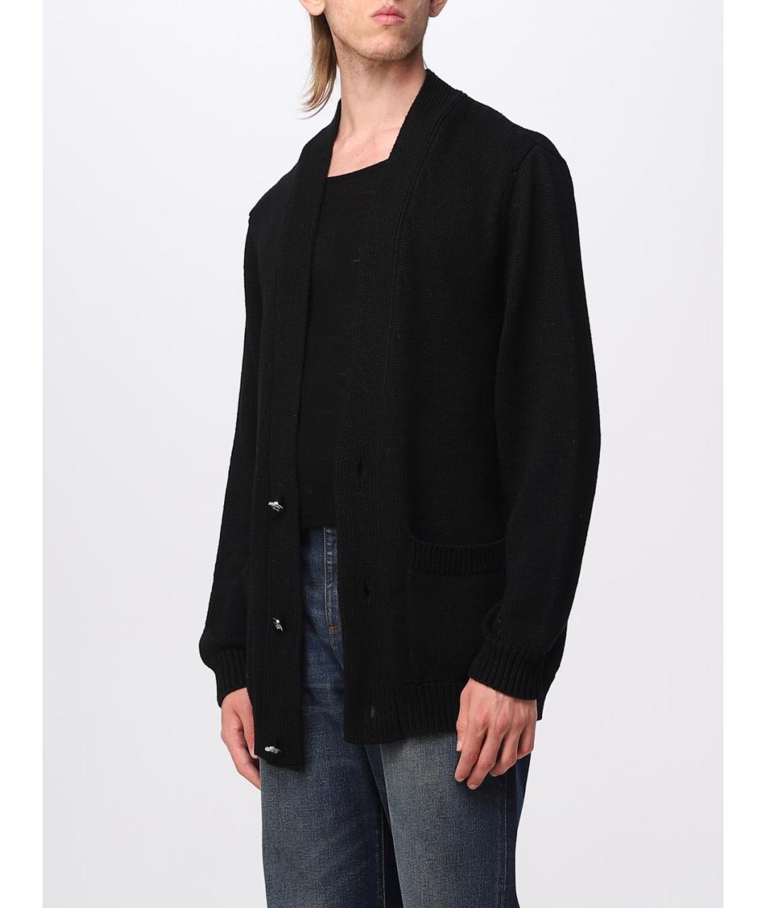 BALMAIN Черный кардиган, фото 5