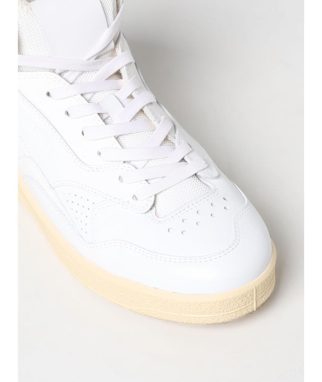 JIL SANDER Белые кроссовки, фото 4