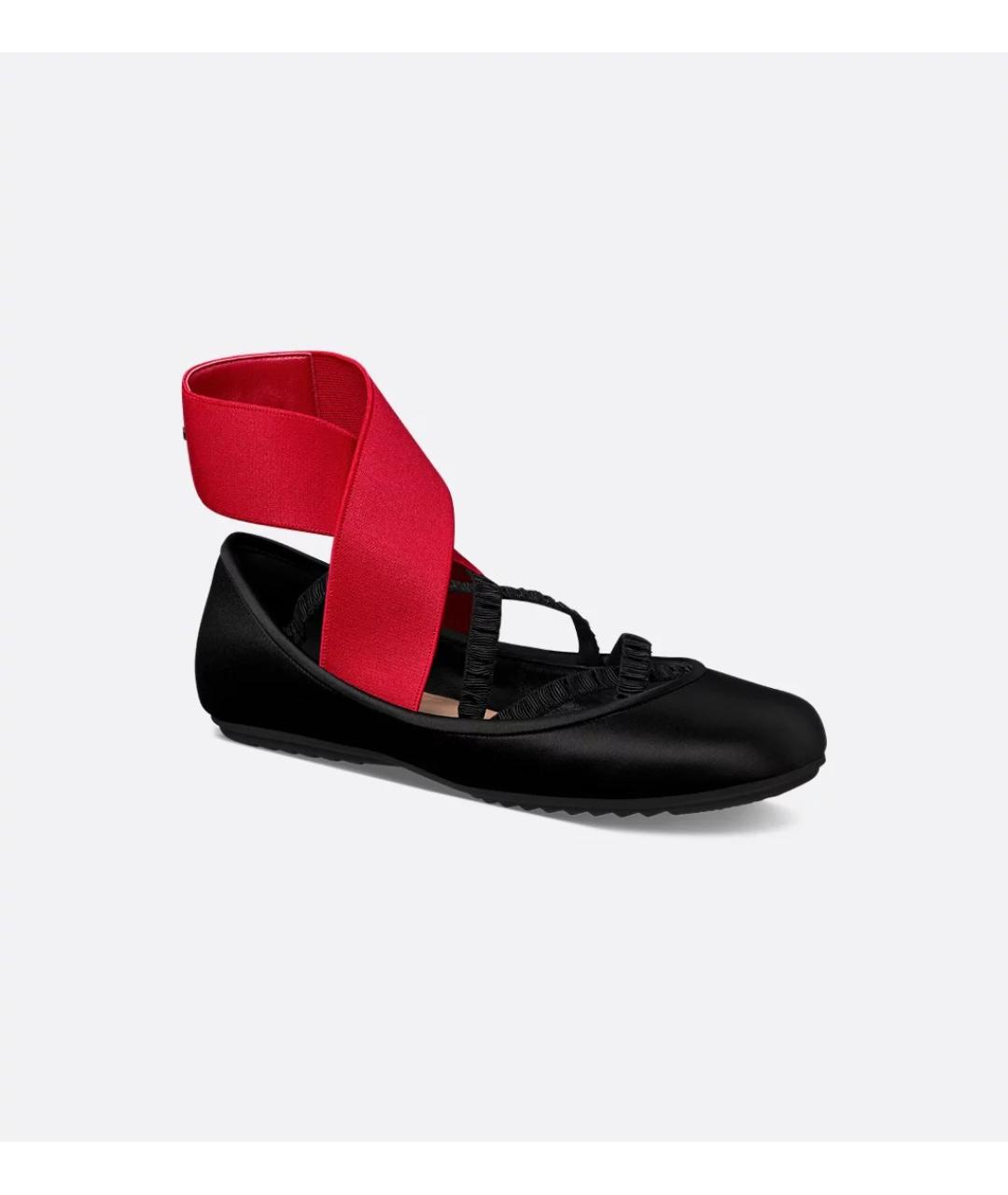 CHRISTIAN DIOR Черные балетки, фото 5