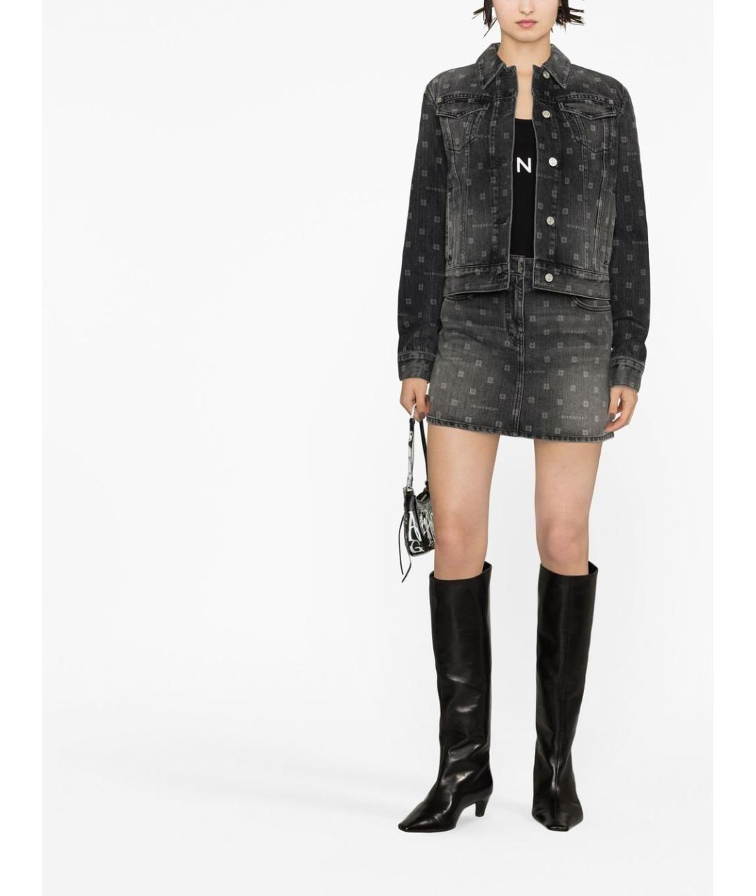 GIVENCHY Черная хлопковая куртка, фото 4