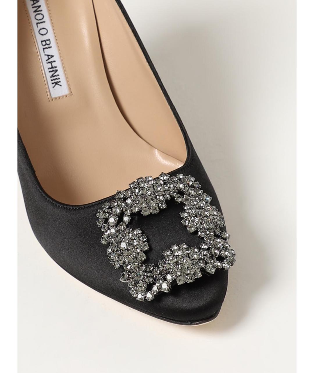 MANOLO BLAHNIK Черные туфли, фото 4