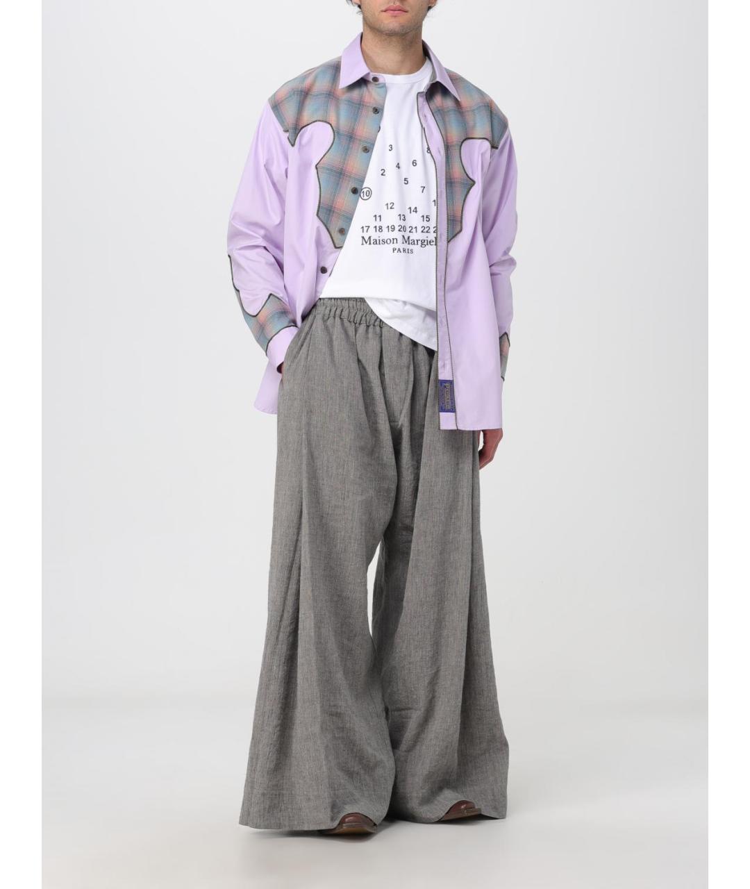 MAISON MARGIELA Белая хлопковая футболка, фото 3