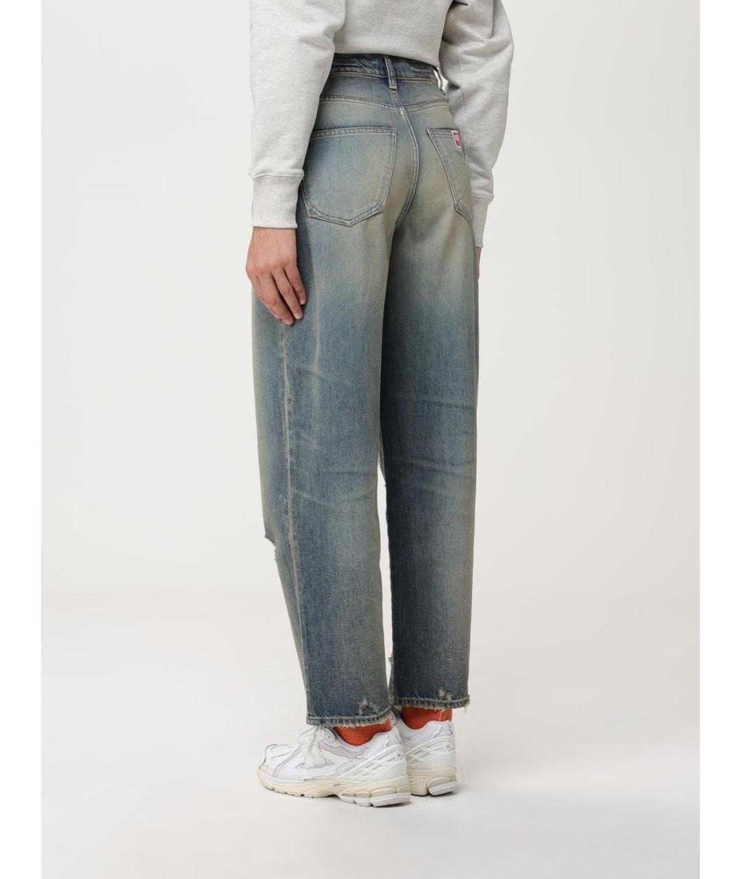 KENZO Синие прямые джинсы, фото 4