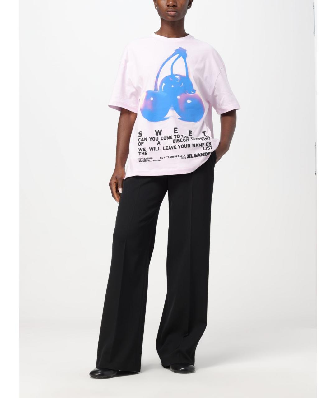 JIL SANDER Мульти футболка, фото 3