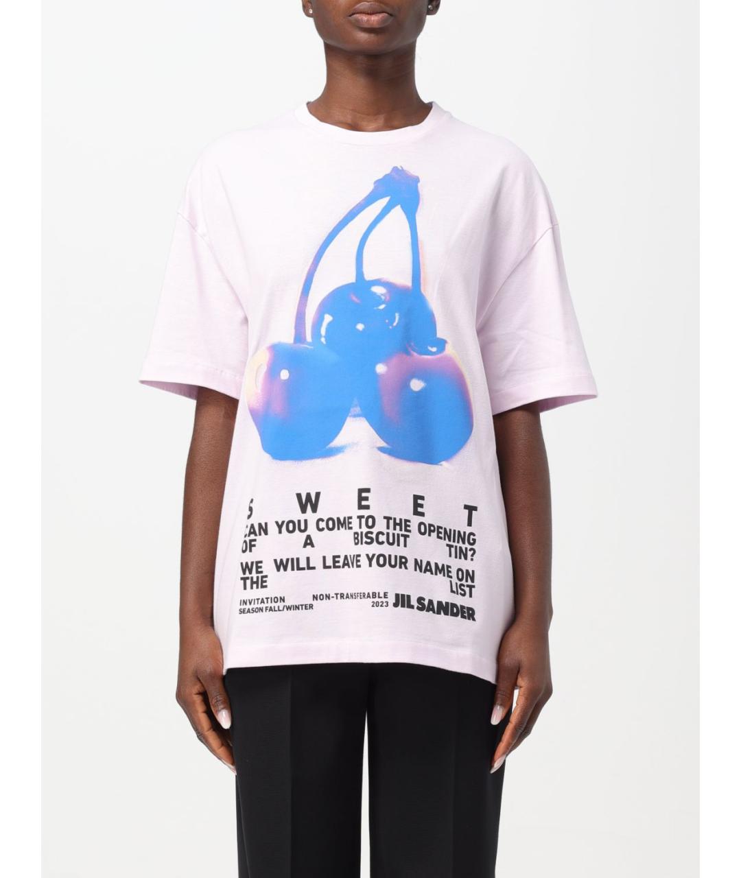 JIL SANDER Мульти футболка, фото 2