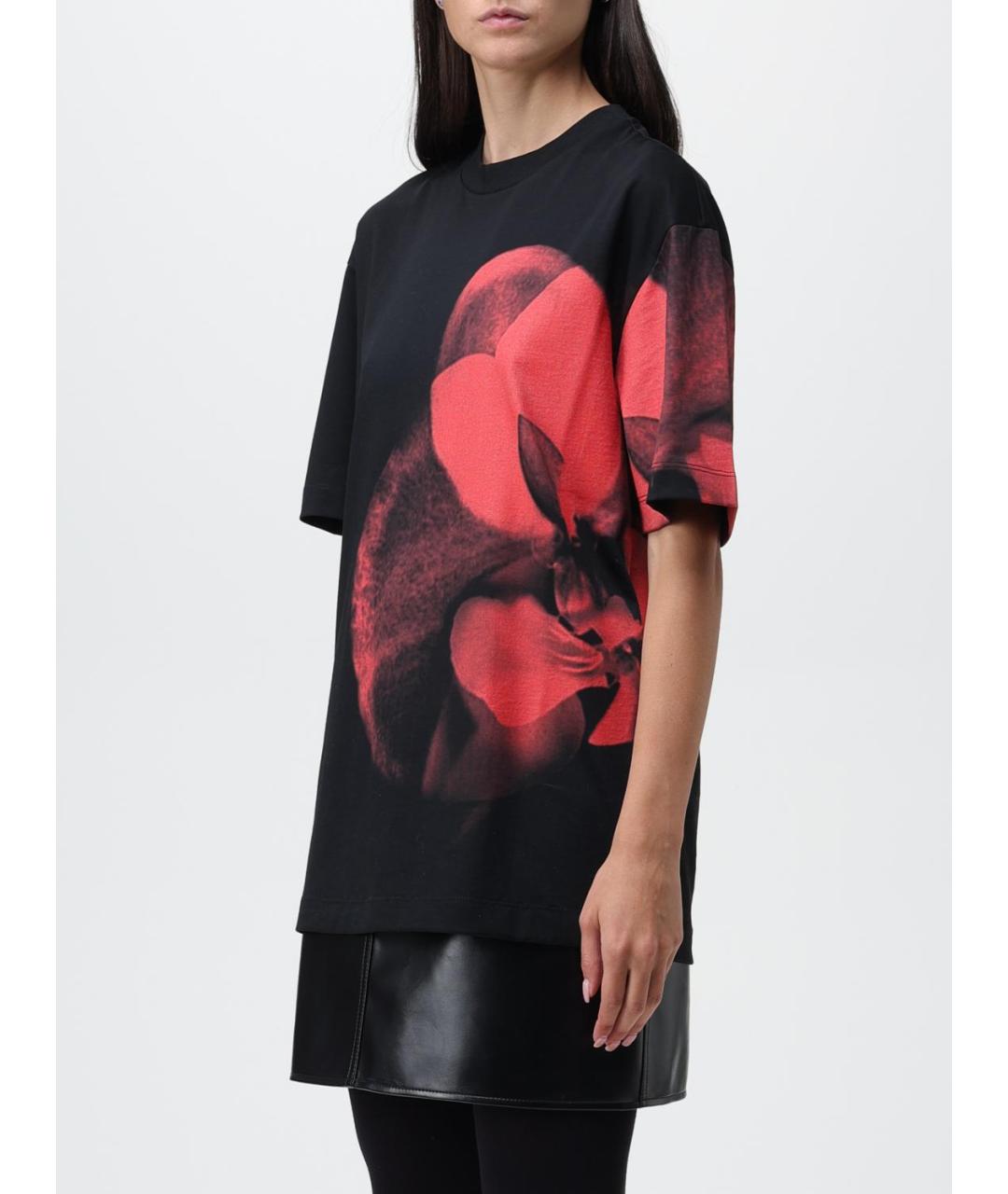 ALEXANDER MCQUEEN Мульти хлопковая футболка, фото 5