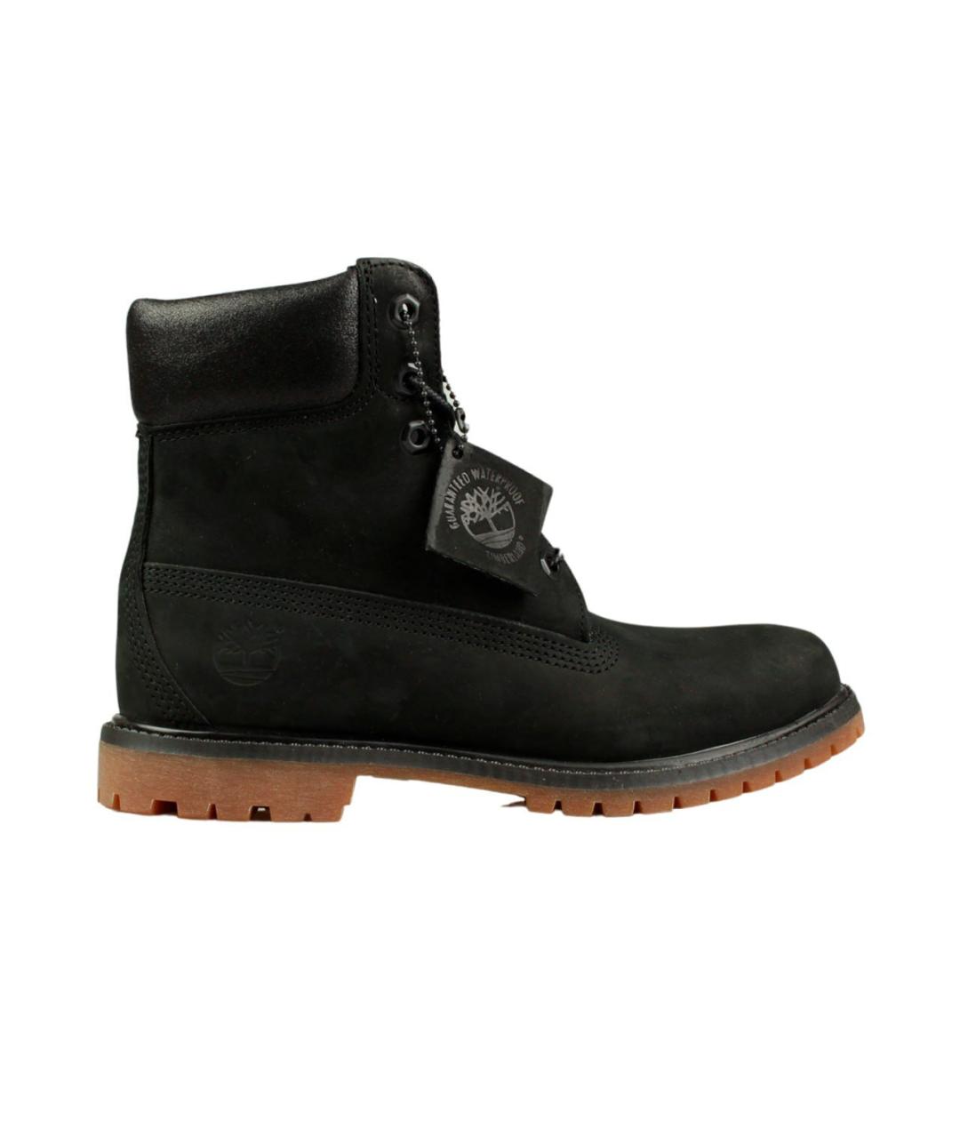 TIMBERLAND Черные нубуковые ботинки, фото 1