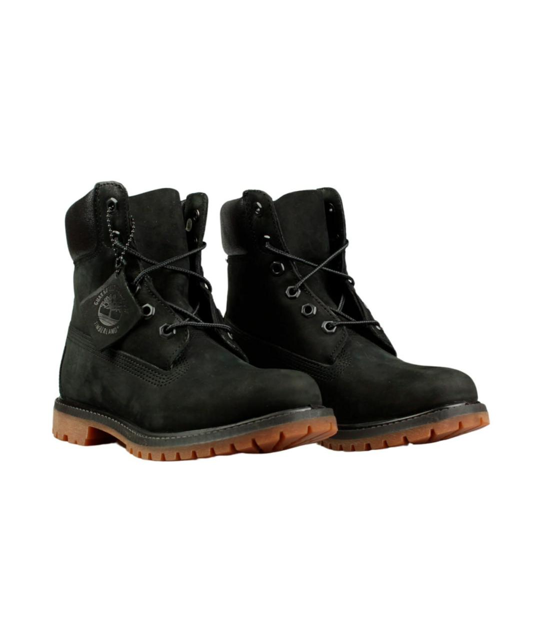 TIMBERLAND Черные нубуковые ботинки, фото 3