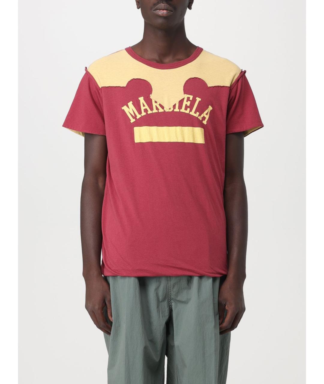 MAISON MARGIELA Мульти хлопковая футболка, фото 2