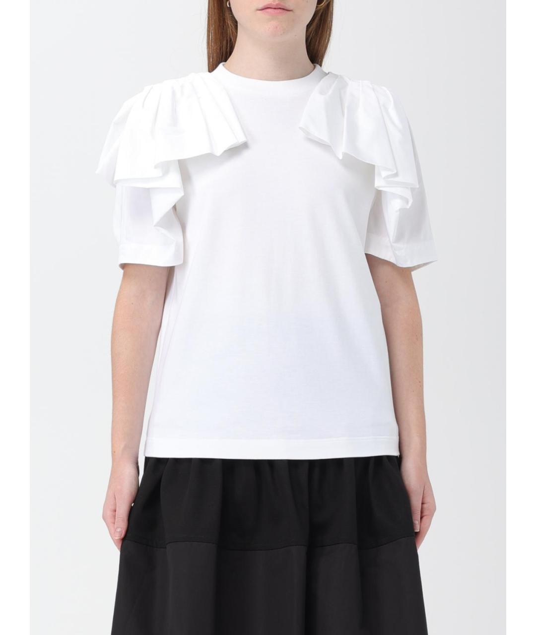 ALEXANDER MCQUEEN Белая футболка, фото 2