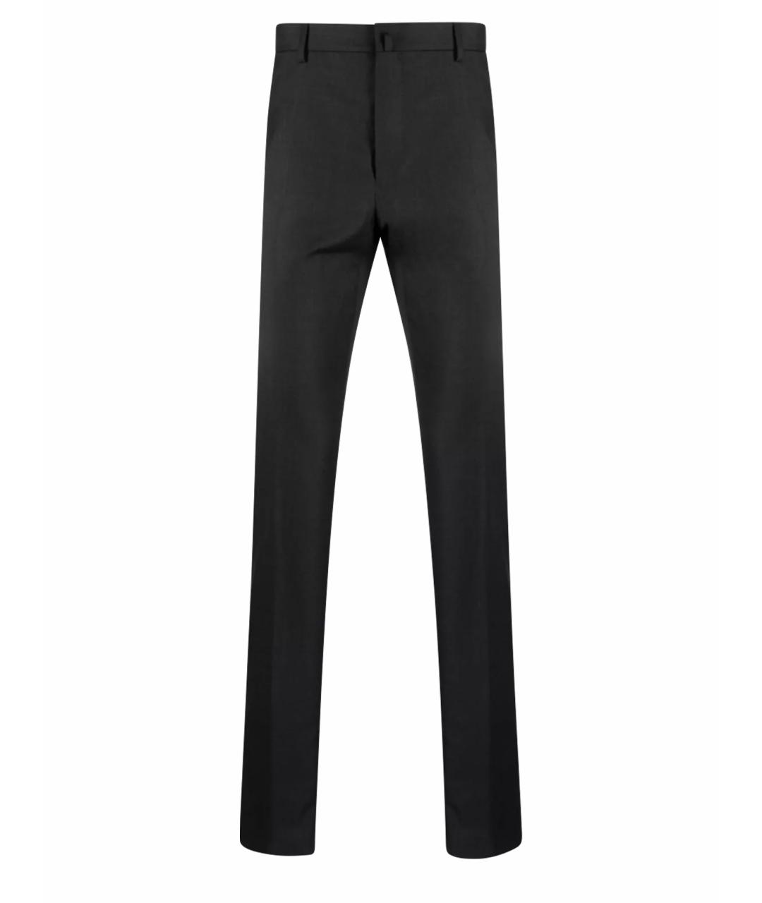 LANVIN Серые классические брюки, фото 1