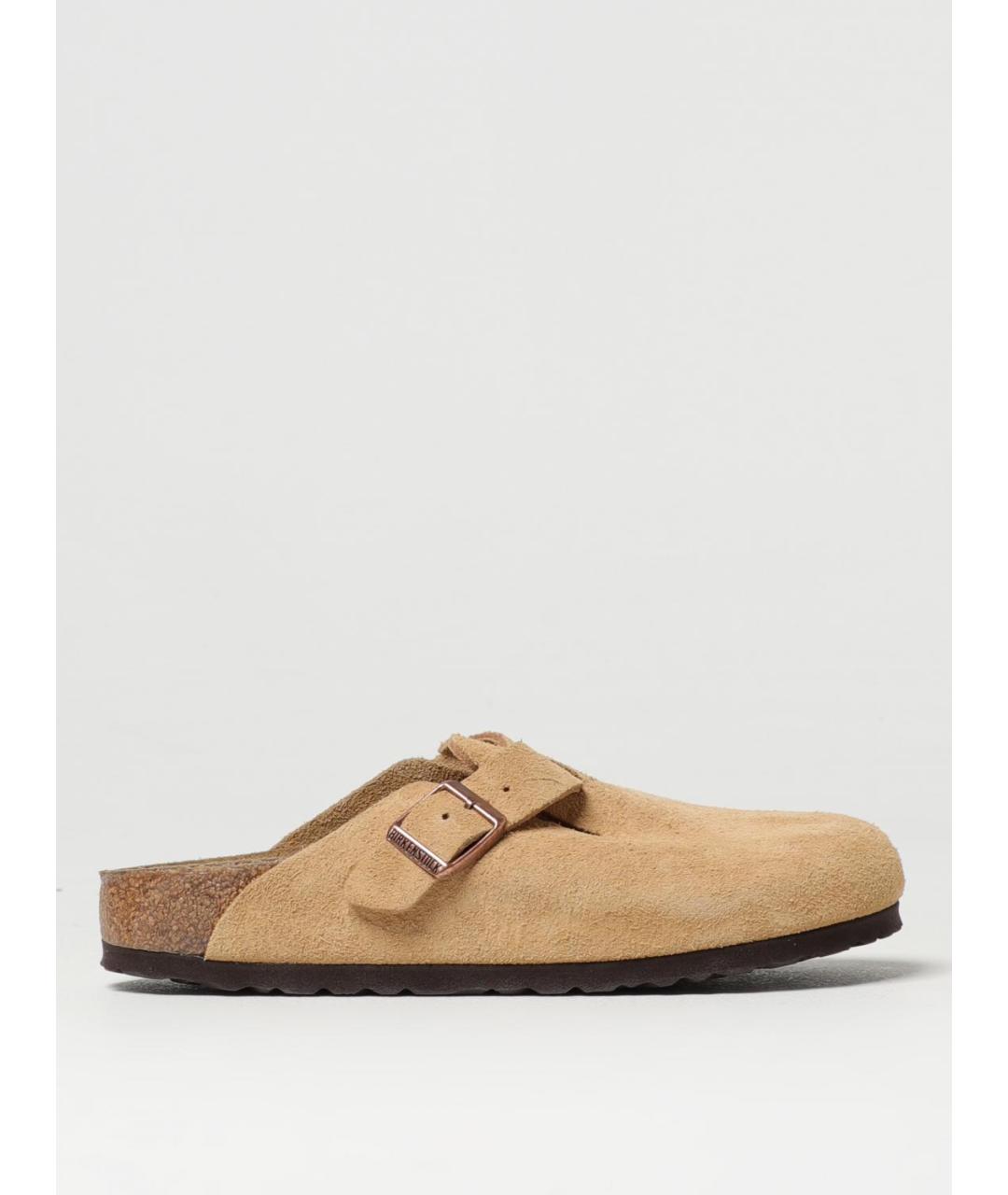 BIRKENSTOCK Бежевые сабо, фото 5