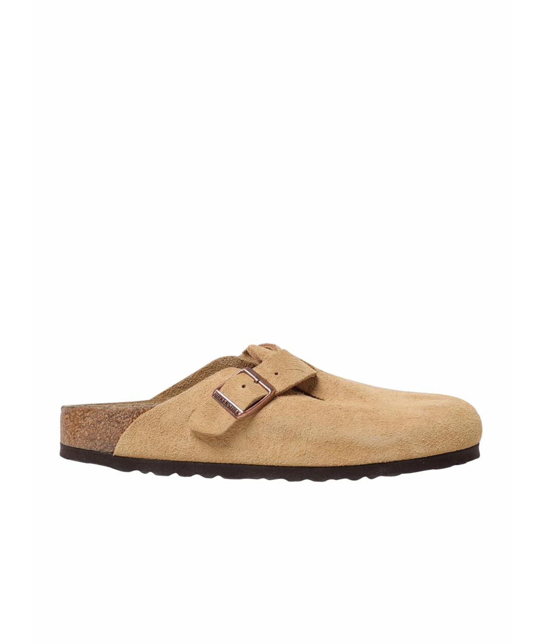BIRKENSTOCK Бежевые сабо, фото 1