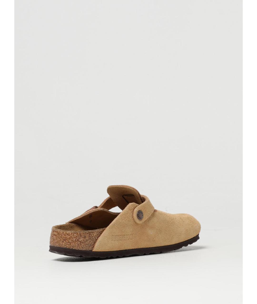 BIRKENSTOCK Бежевые сабо, фото 3