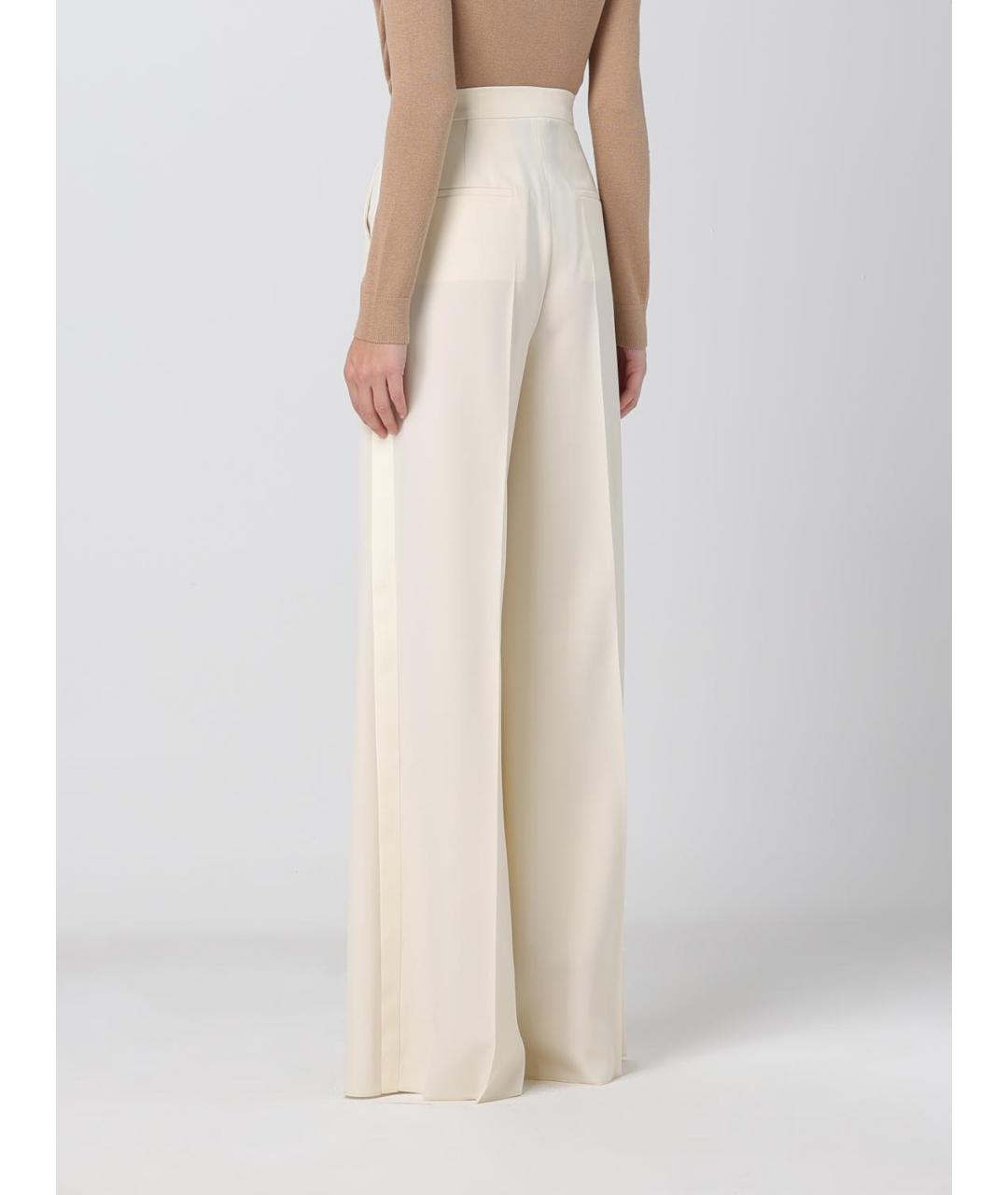 MAX MARA Бежевые прямые брюки, фото 2