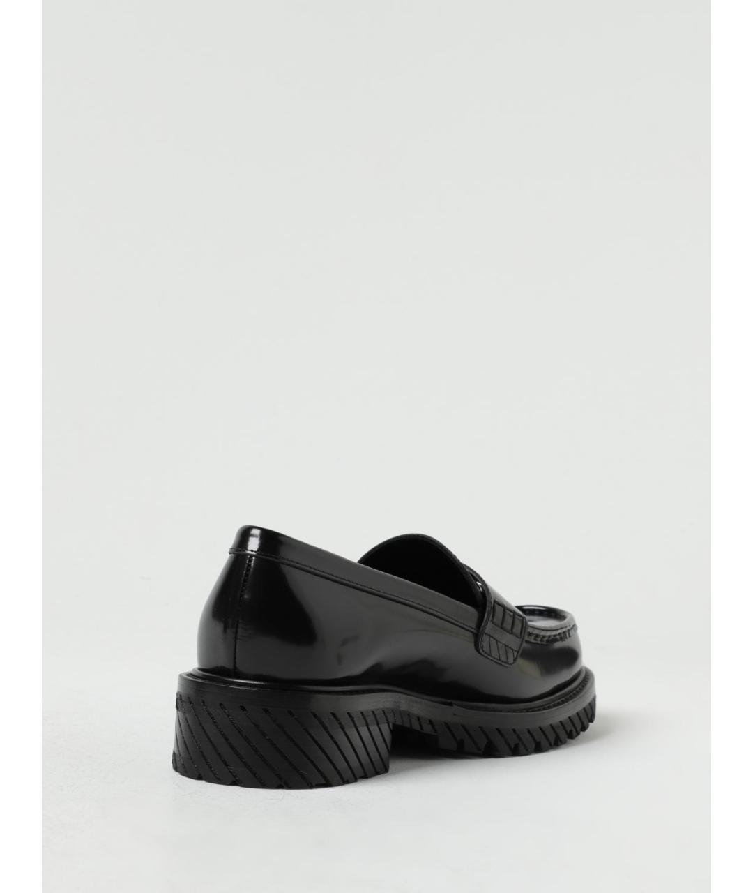 OFF-WHITE Черные лоферы, фото 3