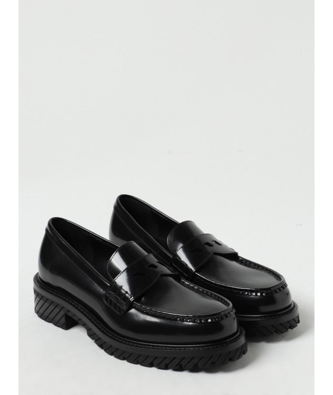 OFF-WHITE Черные лоферы, фото 2