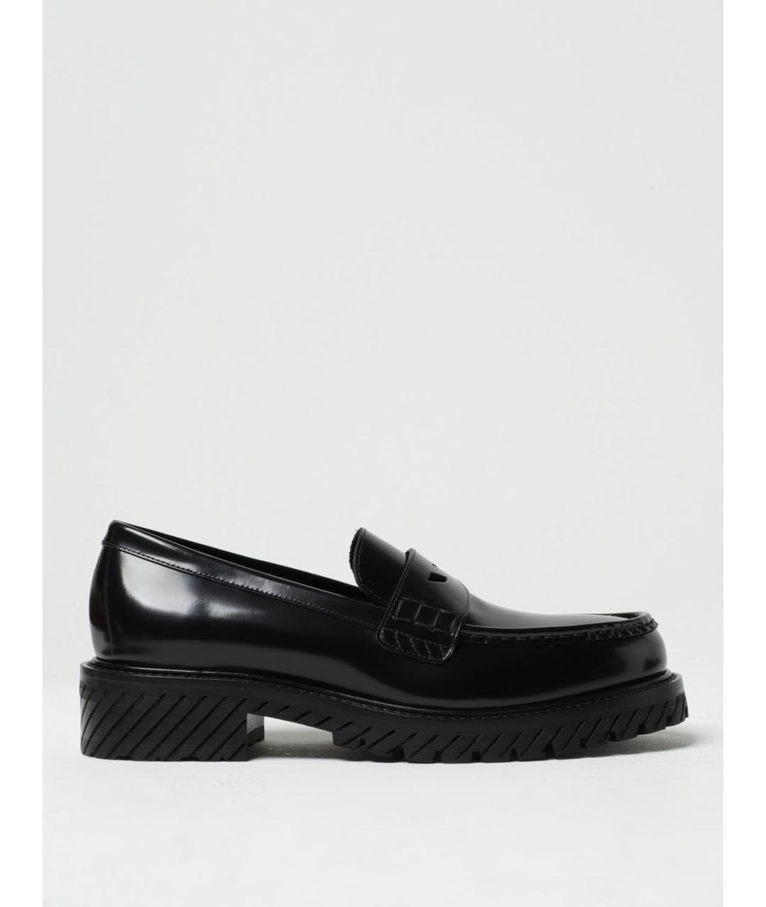 OFF-WHITE Черные лоферы, фото 5
