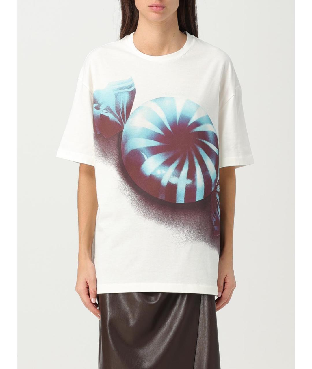 JIL SANDER Мульти футболка, фото 2